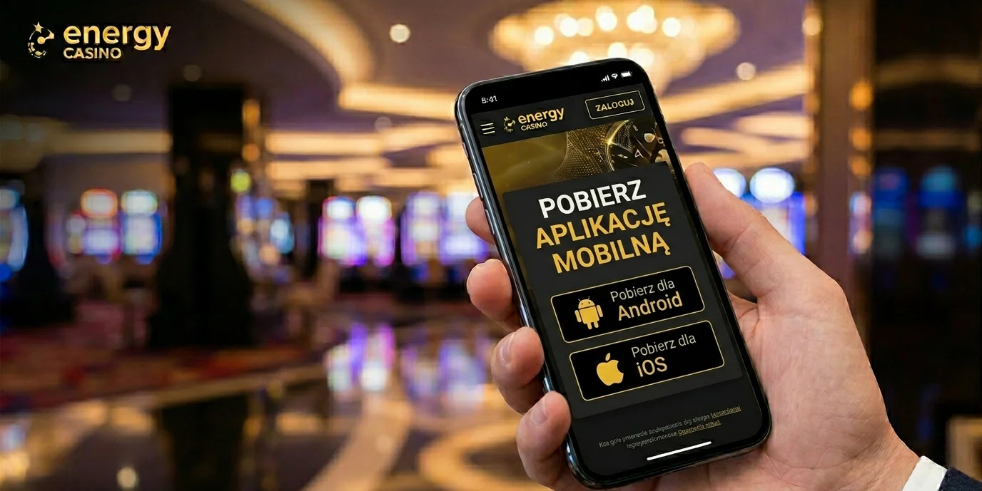 Pobieranie aplikacji mobilnej Energy Casino na Android i iOS